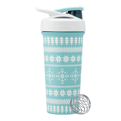 Blue Spruce Sleek Stainless Shaker Bottle